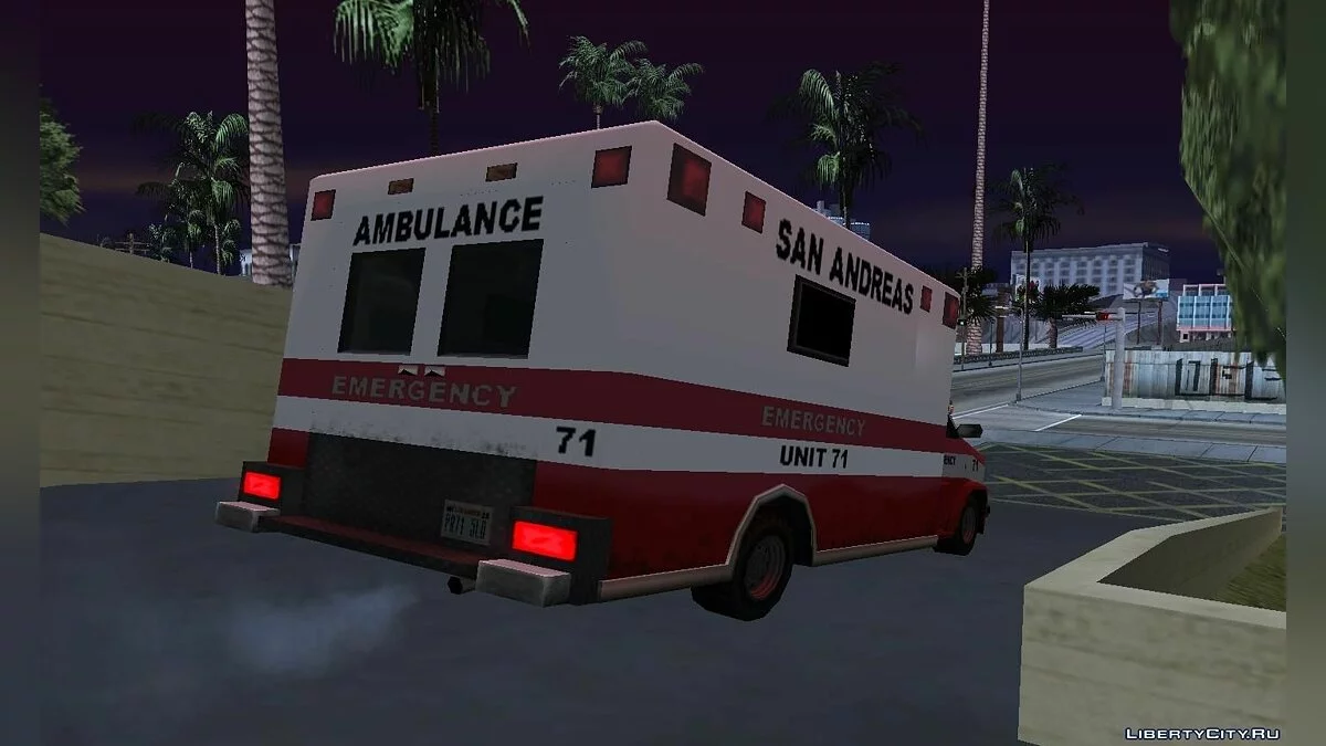 Burrito Ambulance / GTA San Andreas