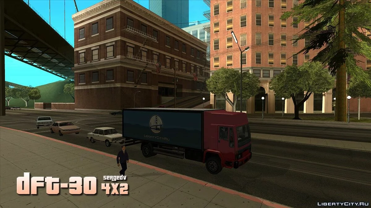 DFT-30 Фургон (4x2) / GTA San Andreas