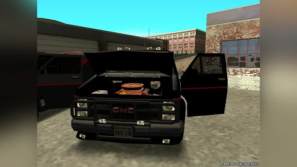 Burrito A-Team - Фургон Команды А / GTA San Andreas