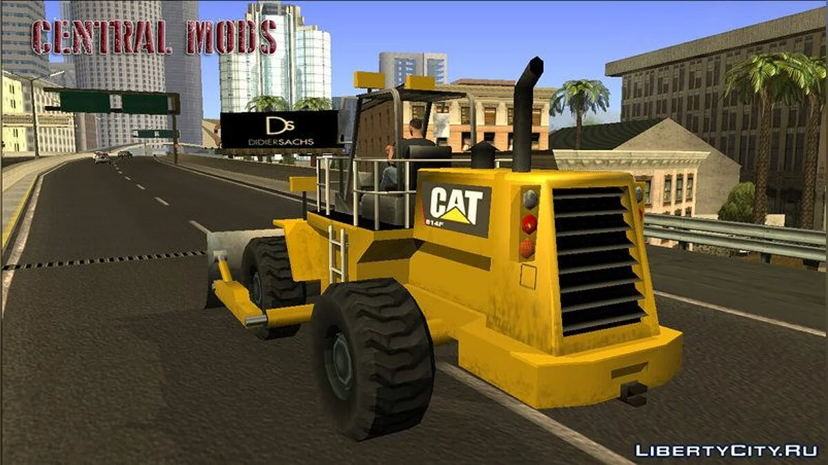 Dozer - Retroescavadeira Cat - TCGTABR / GTA San Andreas
