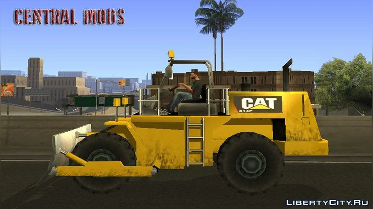 Dozer - Retroescavadeira Cat - TCGTABR / GTA San Andreas