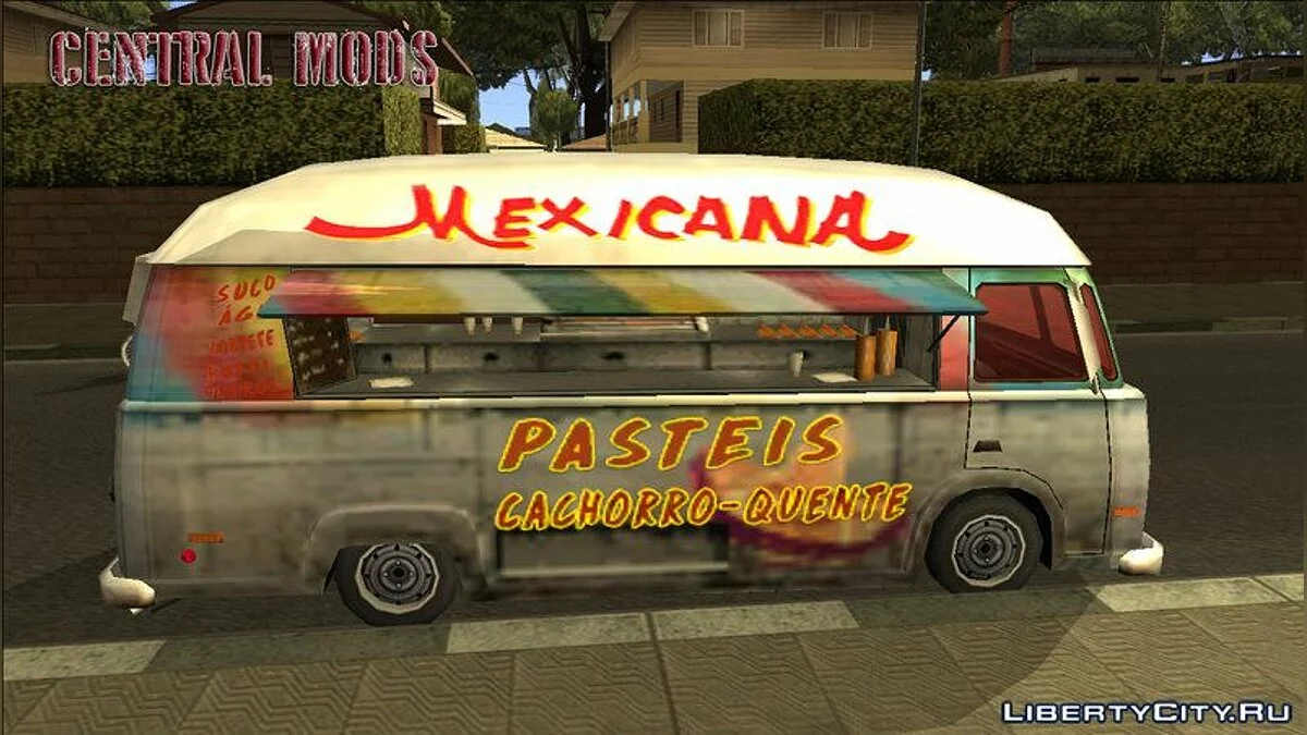 Hotdog - Van Lanche - Mexicana / GTA San Andreas