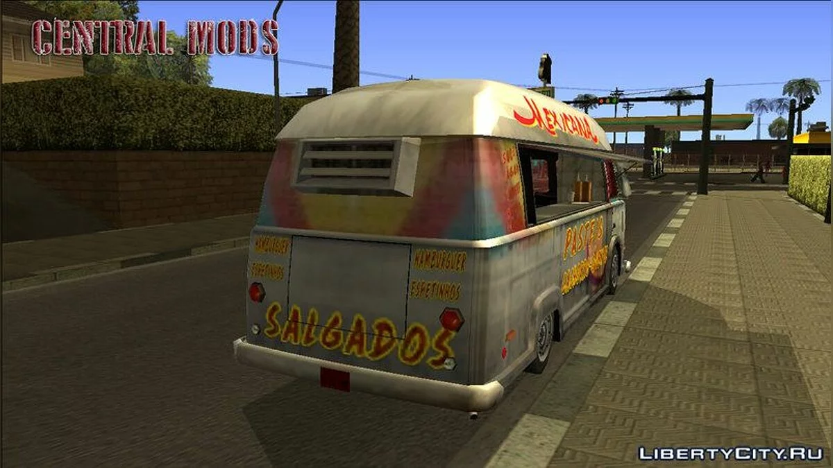 Hotdog - Van Lanche - Mexicana / GTA San Andreas