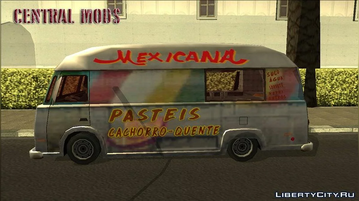 Hotdog - Van Lanche - Mexicana / GTA San Andreas