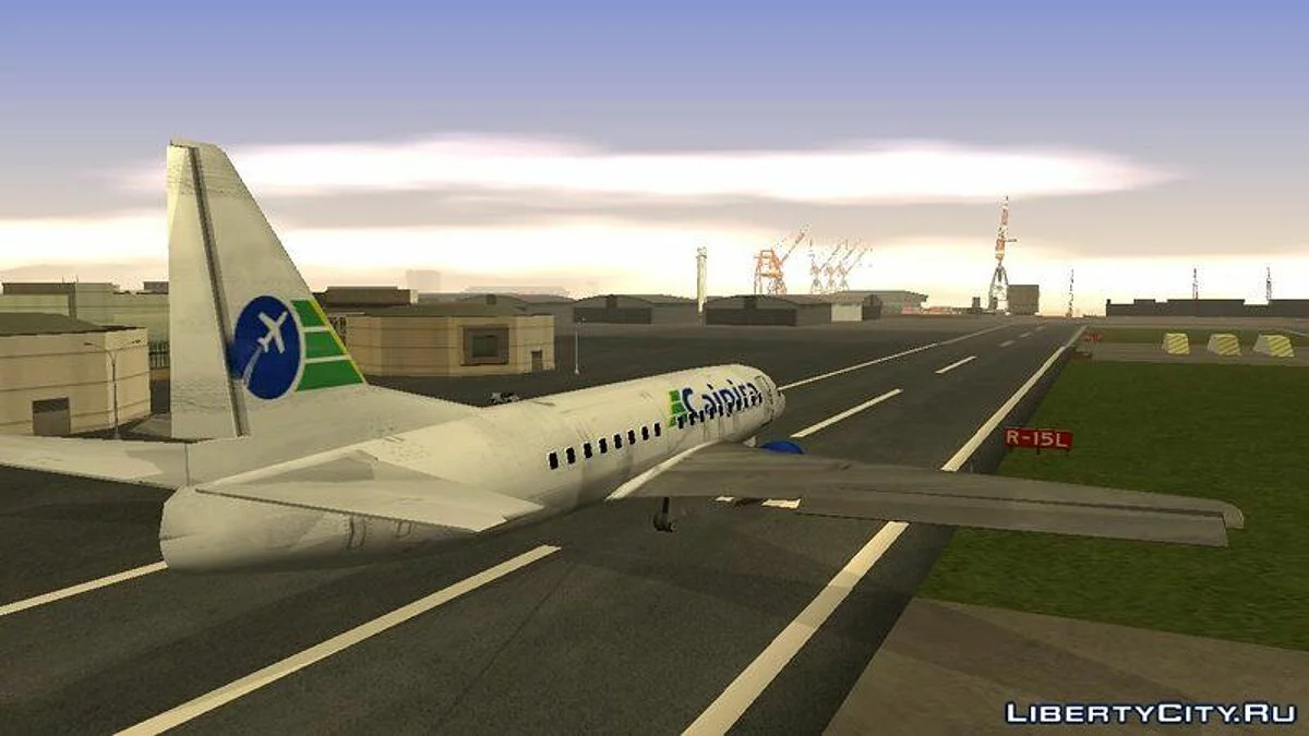 AT-400 в раскраске бразильской авиакомпании "Caipira Airways" из GTA 5 / GTA San Andreas