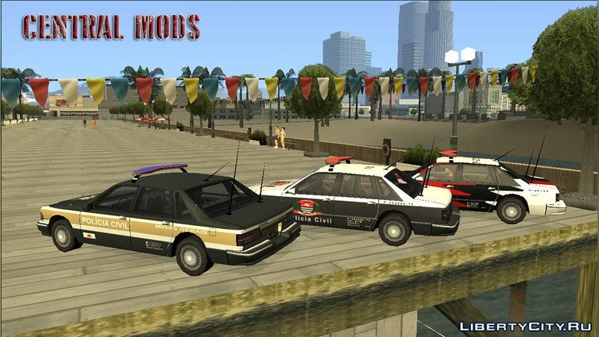 Fbitruck - Polícia Civil SP/MG - Бразильская полиция / GTA San Andreas