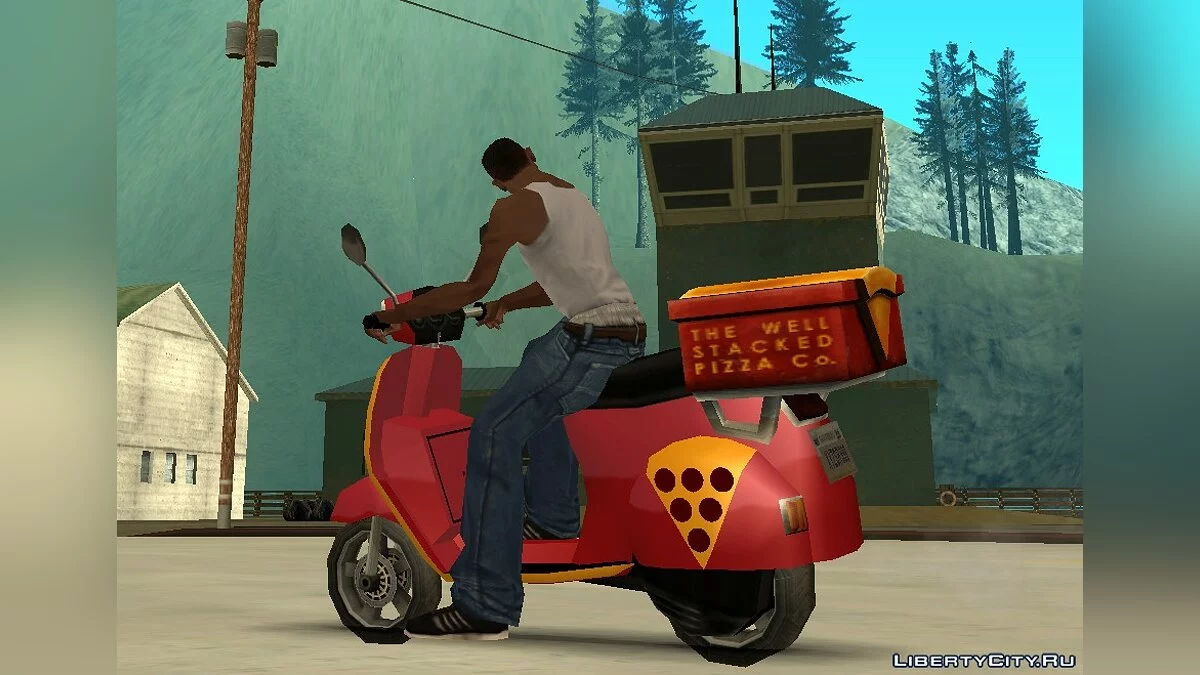 Pizzaboy Fix (+ IVF) / GTA San Andreas