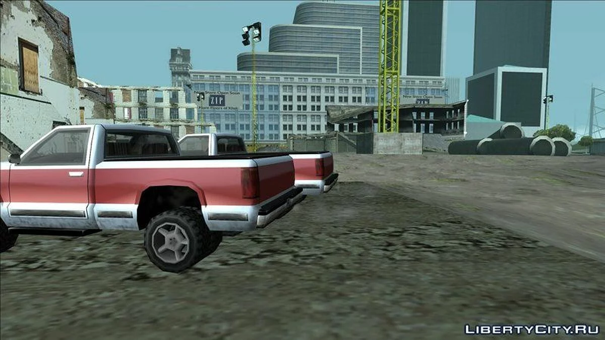 Длинный кузов для Yosemite / GTA San Andreas