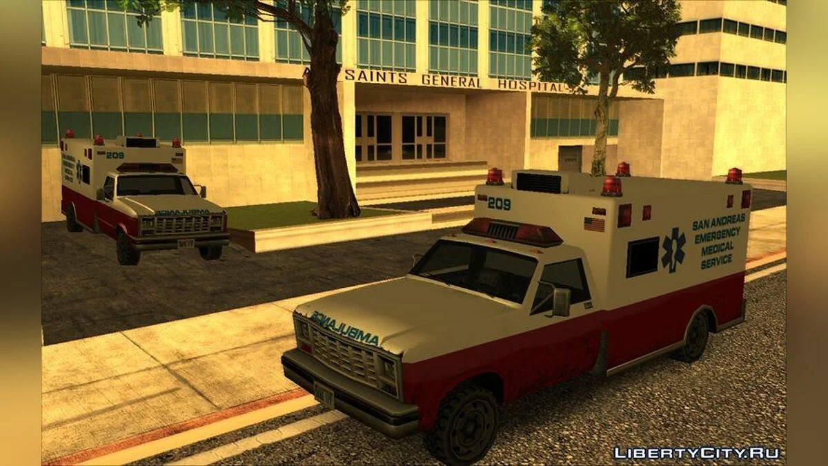 70's San andreas Ambulance / GTA San Andreas