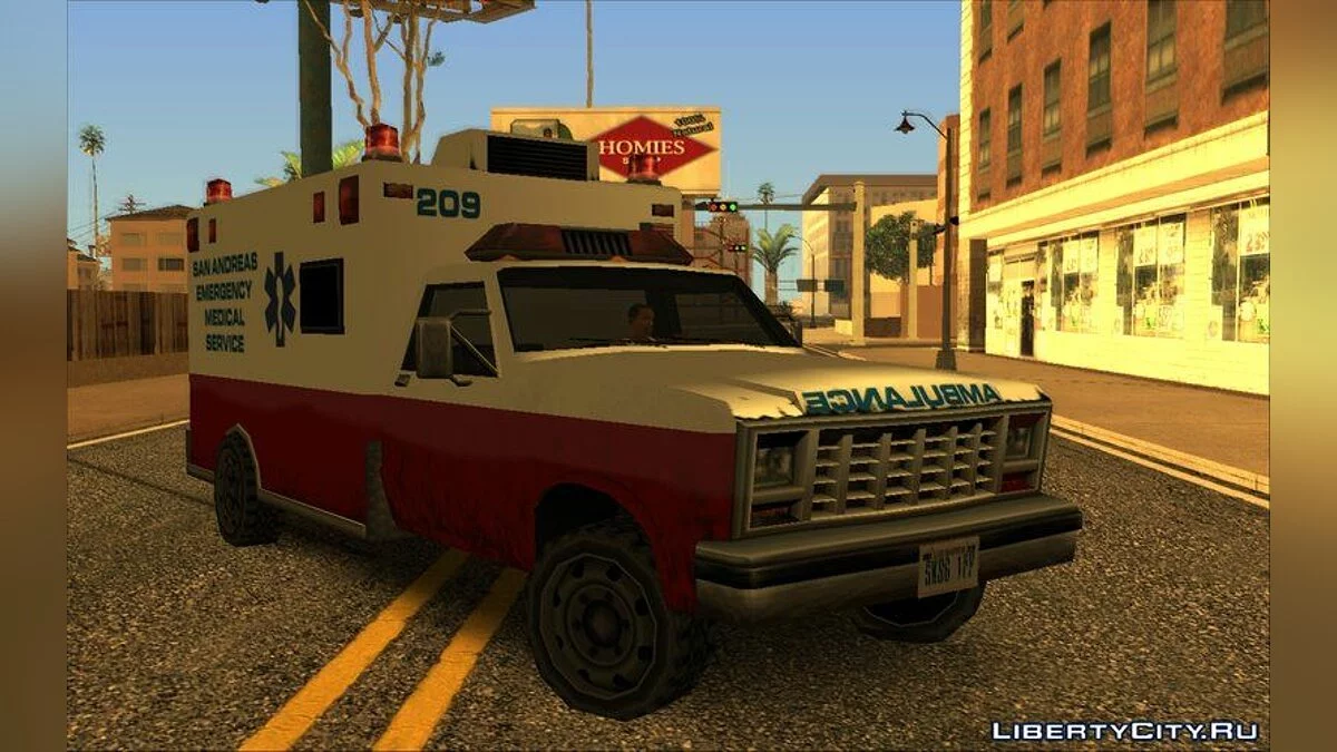 70's San andreas Ambulance / GTA San Andreas