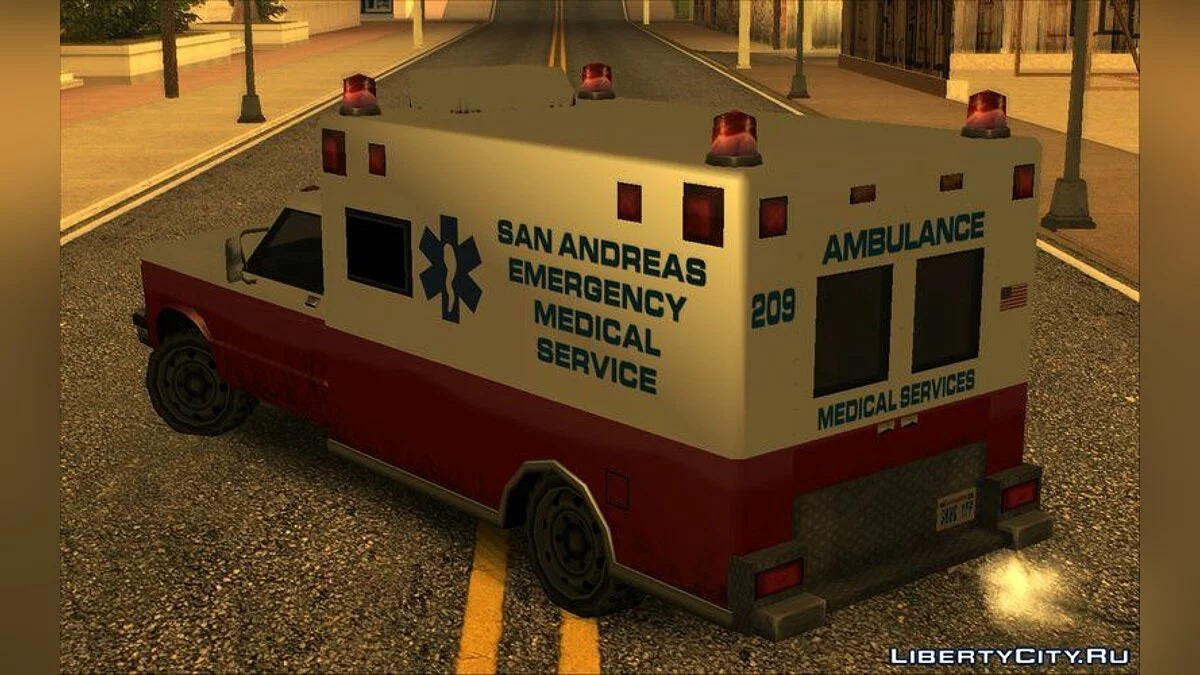 70's San andreas Ambulance / GTA San Andreas