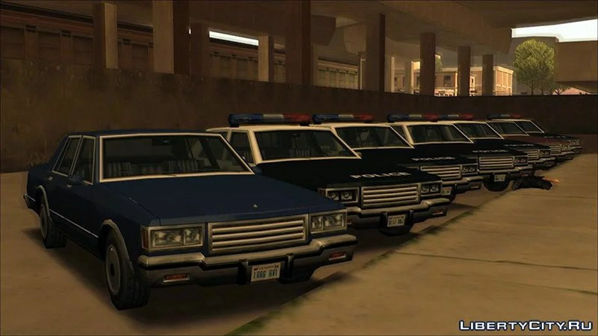 Declasse Brigham (Улучшенная полицейская машина) / GTA San Andreas