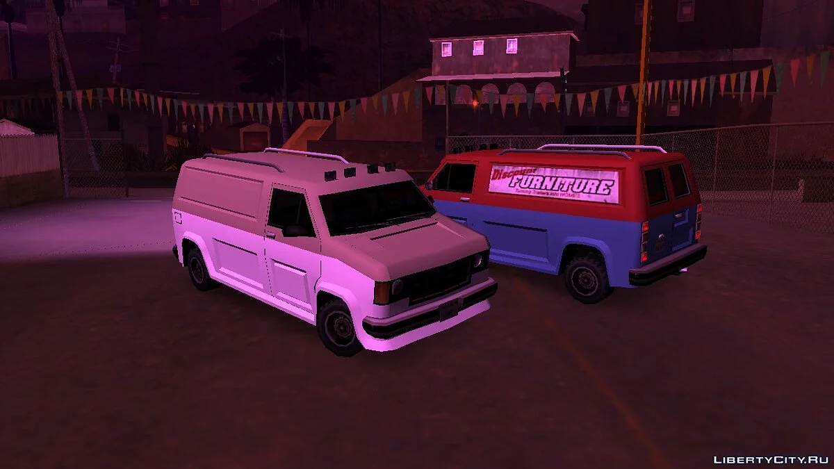 Declasse Burrito Van 1979 / GTA San Andreas