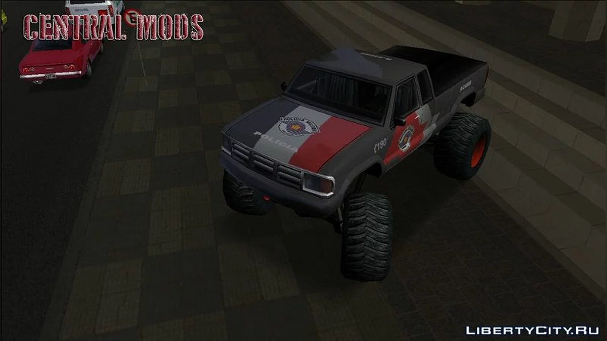 Monster - Police Painting SP - TCGTABR / GTA San Andreas