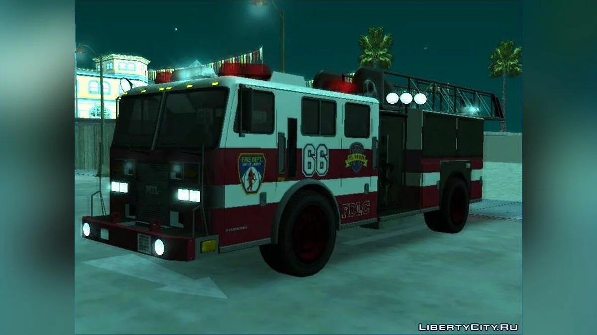 GTA 4 Firetruck Ladder [EML] / GTA San Andreas