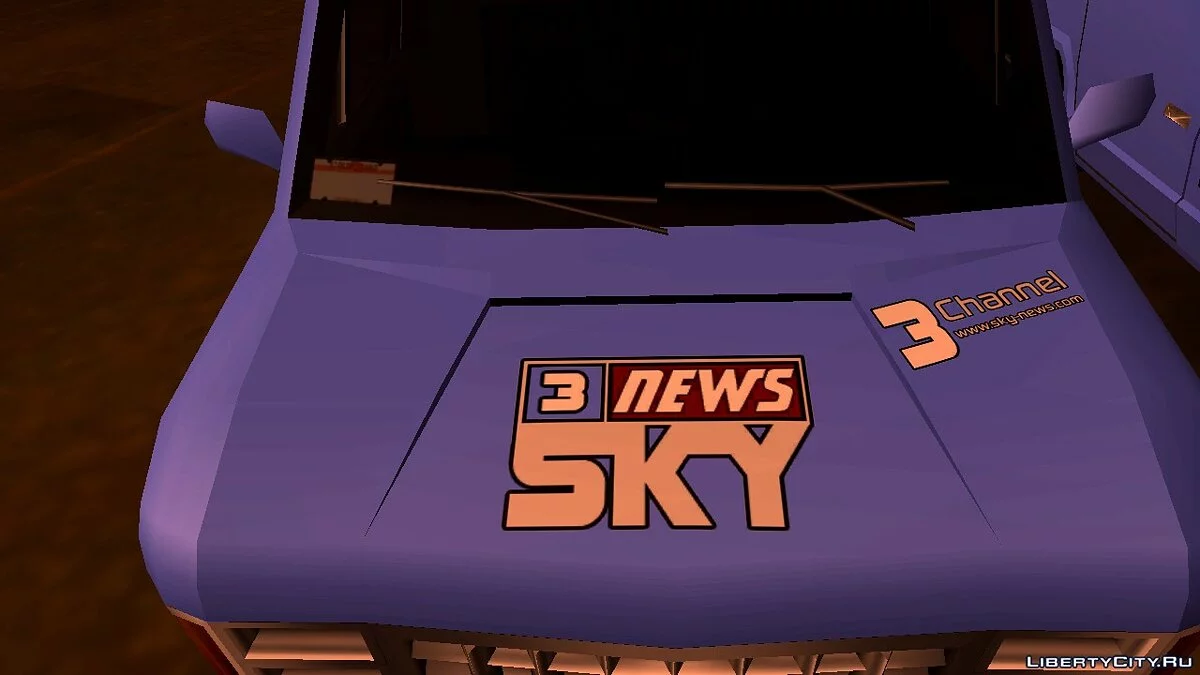 Vapid NewsVan 1985 / GTA San Andreas