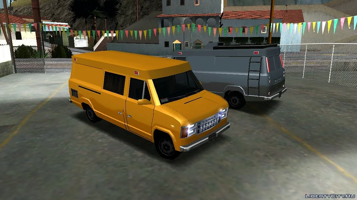 Vapid NewsVan 1985 / GTA San Andreas