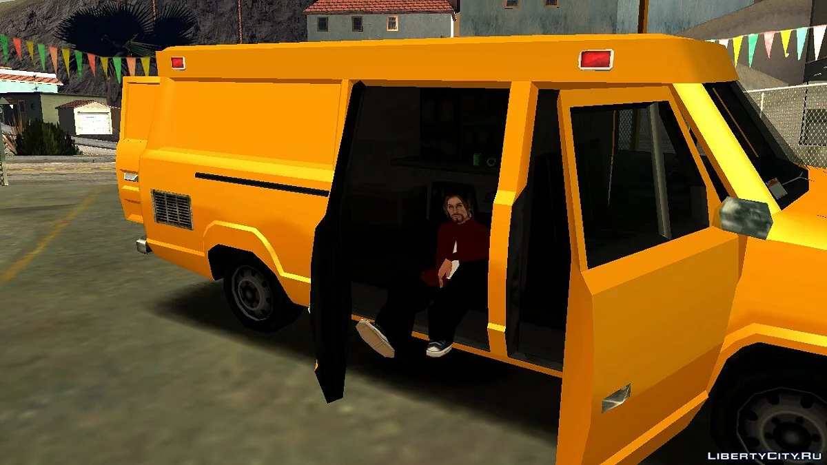 Vapid NewsVan 1985 / GTA San Andreas