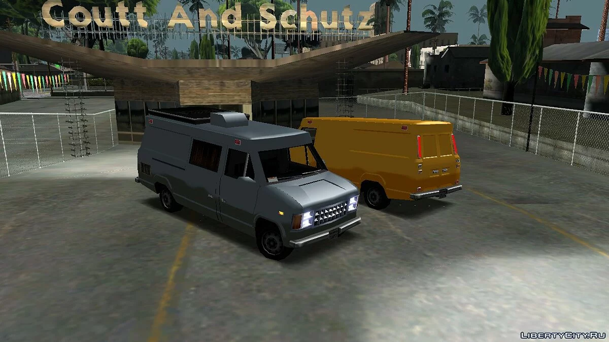 Vapid NewsVan 1985 / GTA San Andreas