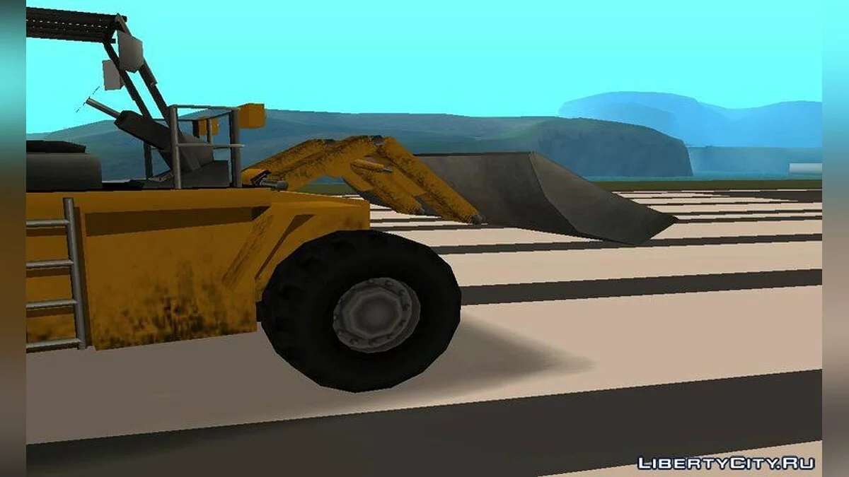 Loader 200 - реалистичный погрузчик / GTA San Andreas