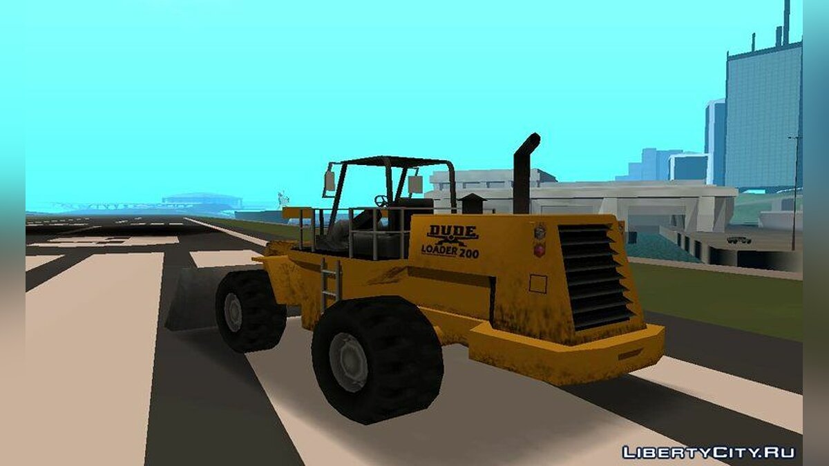 Погрузчик гта. Forklift ГТА Сан андреас. Лоадер машина. Замена Dozer GTA sa. Как сесть в погрузчик ГТА.