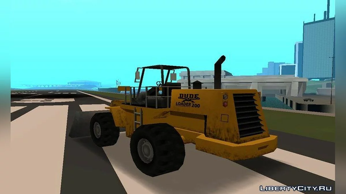 Loader 200 - реалистичный погрузчик / GTA San Andreas