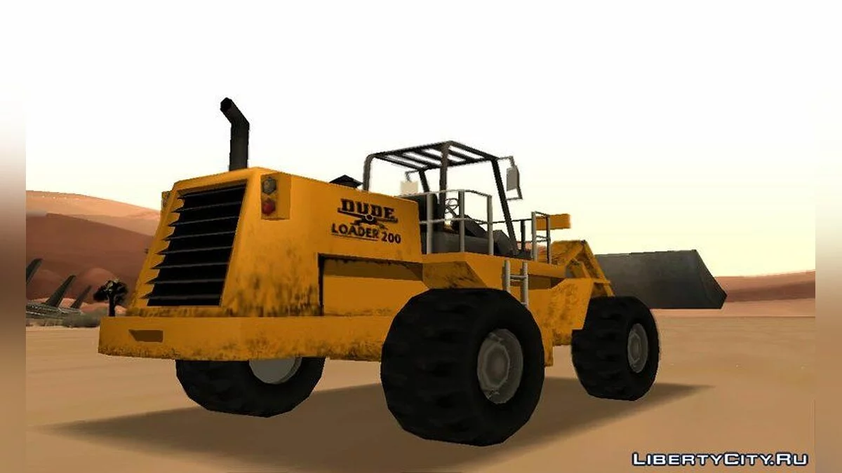 Loader 200 - реалистичный погрузчик / GTA San Andreas