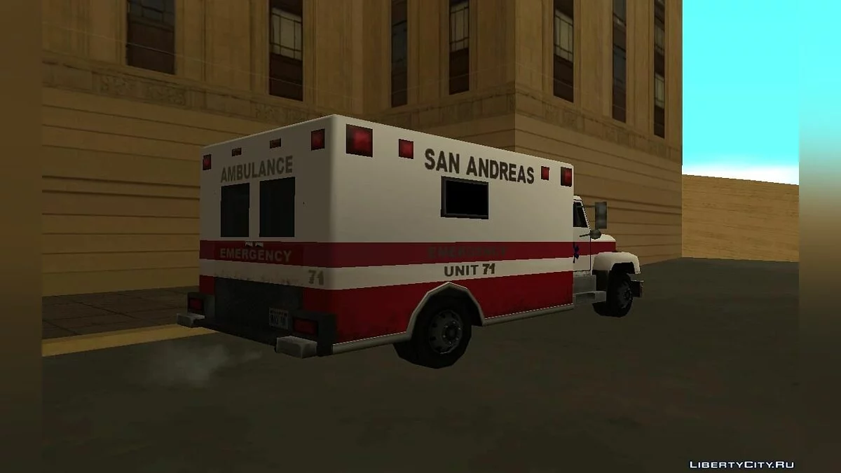 Brute Enforcer Ambulance / GTA San Andreas