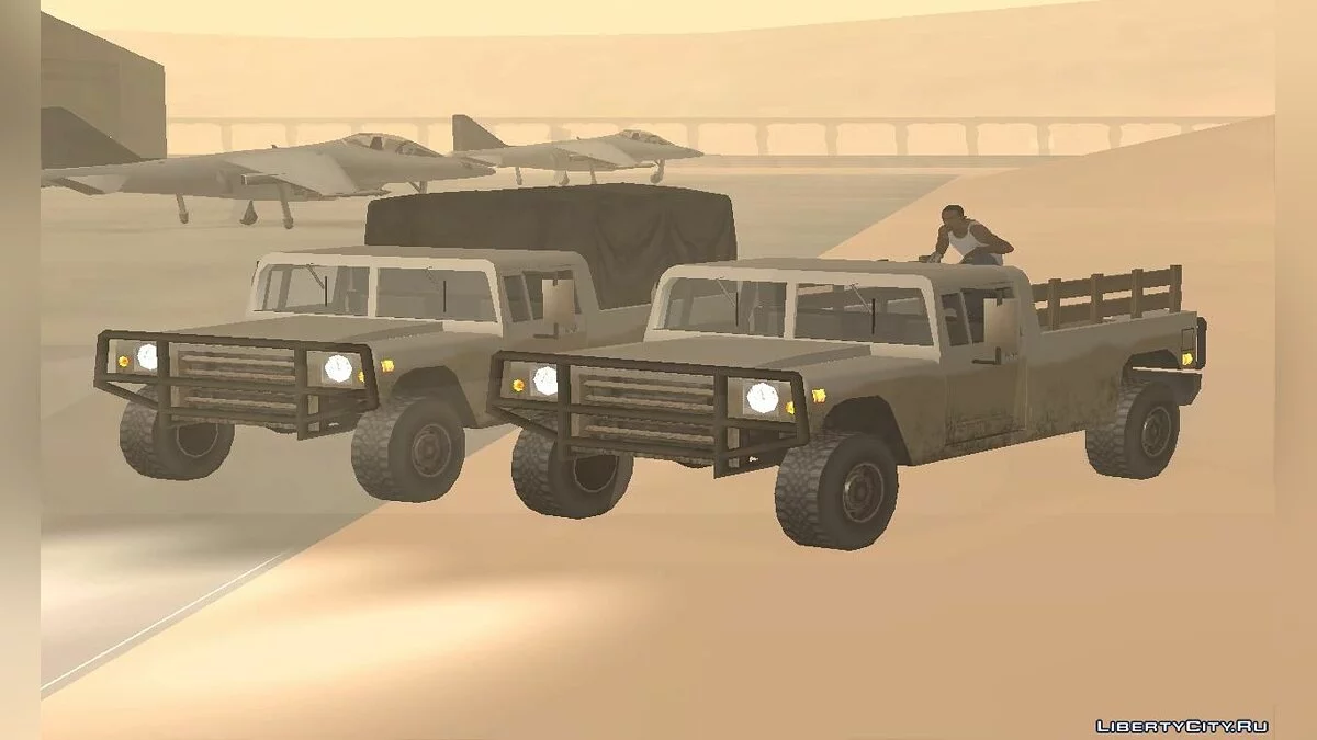 Mammoth Squaddie (Автомобиль из беты GTA 5 в стиле SA) / GTA San Andreas