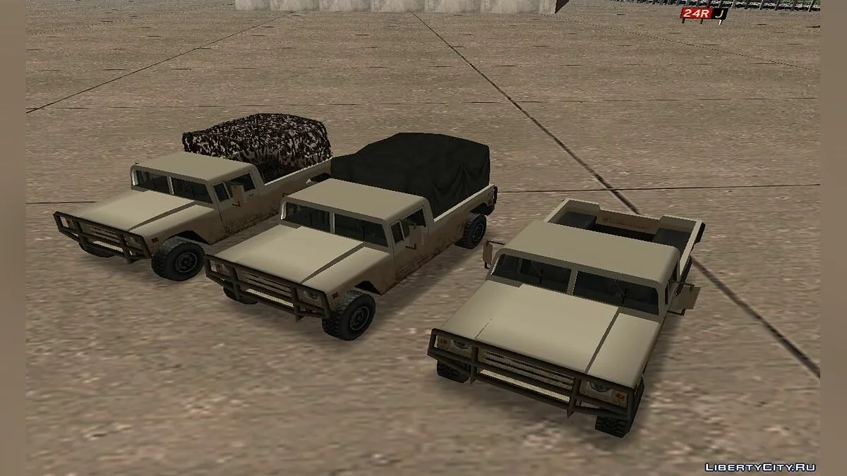 Mammoth Squaddie (Автомобиль из беты GTA 5 в стиле SA) / GTA San Andreas