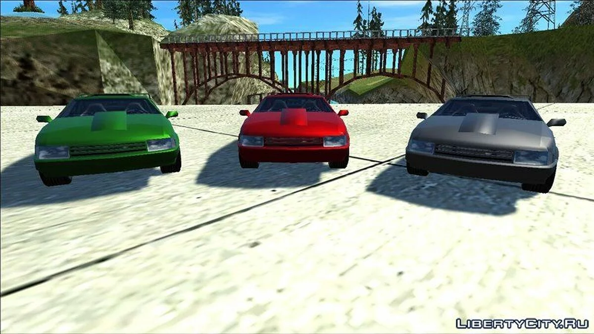 Кастомный автомобиль Cadrona / GTA San Andreas