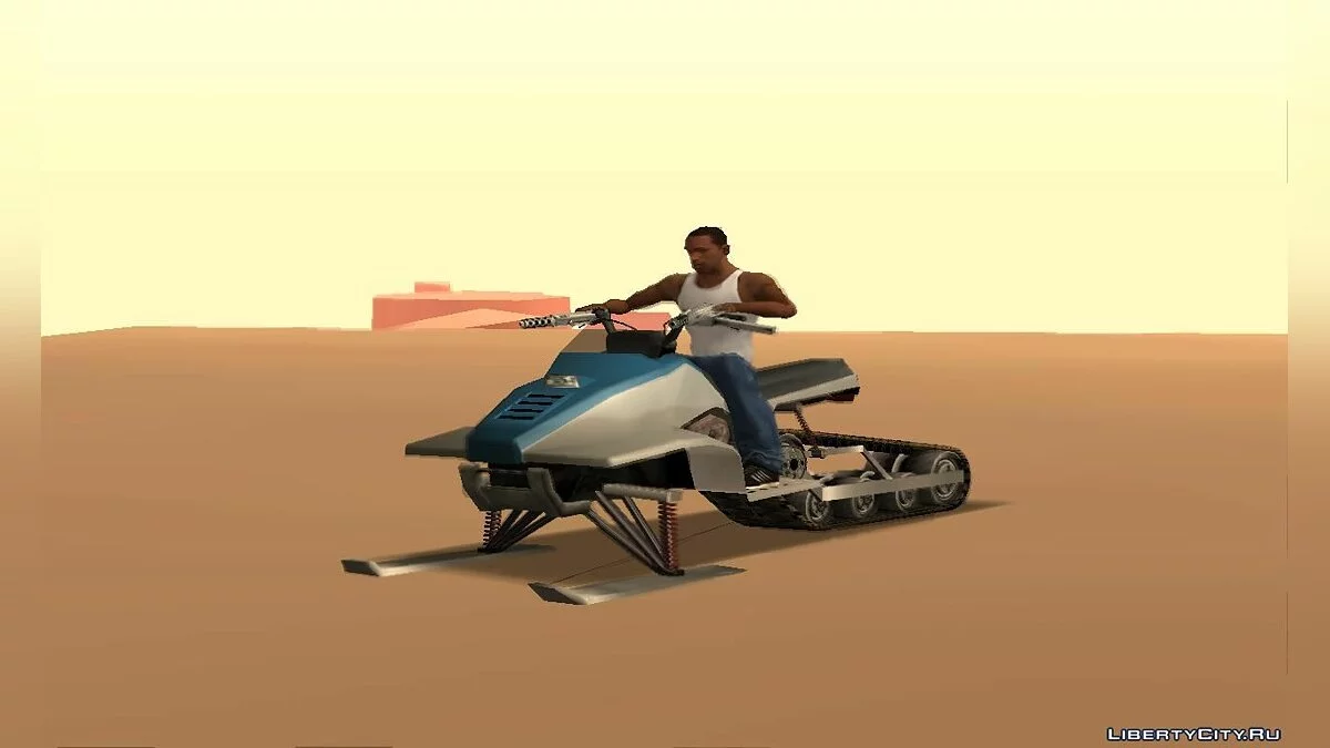 Yeti Snowmobile [SA Style] / GTA San Andreas