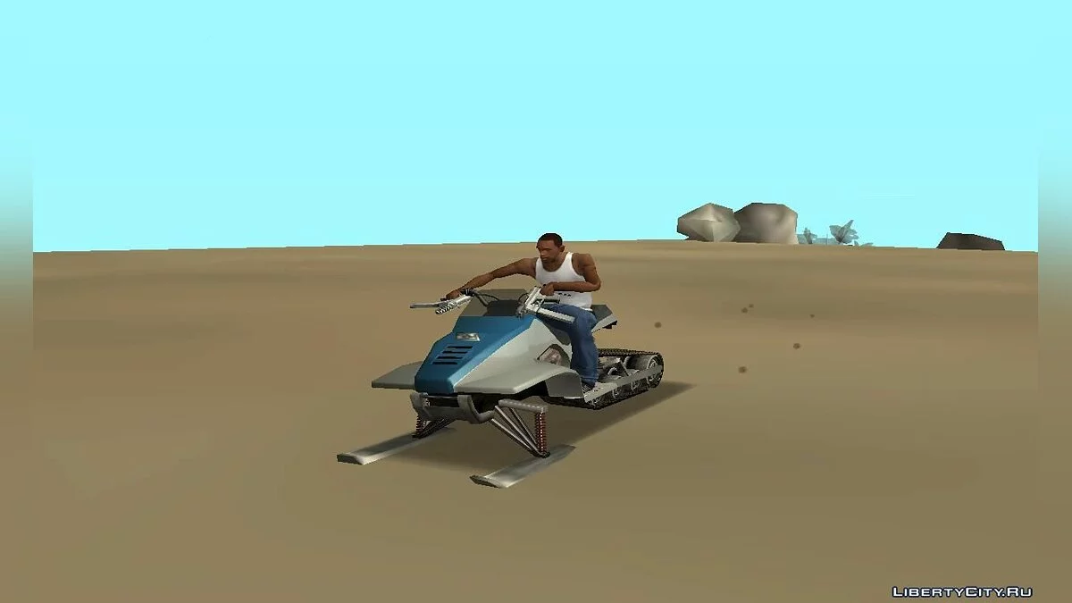 Yeti Snowmobile [SA Style] / GTA San Andreas