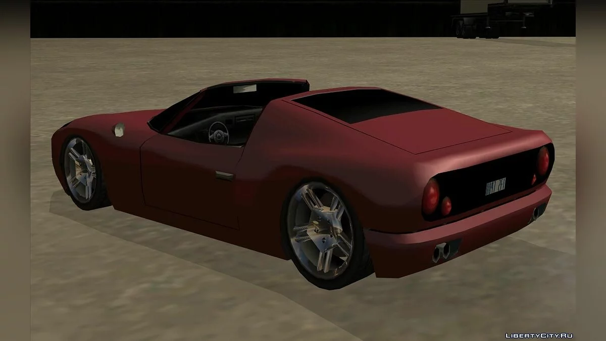 Bullet Spyder - кабриолет  / GTA San Andreas