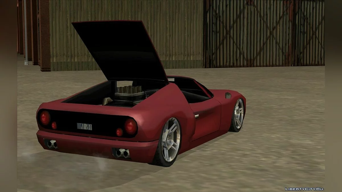 Bullet Spyder - кабриолет  / GTA San Andreas