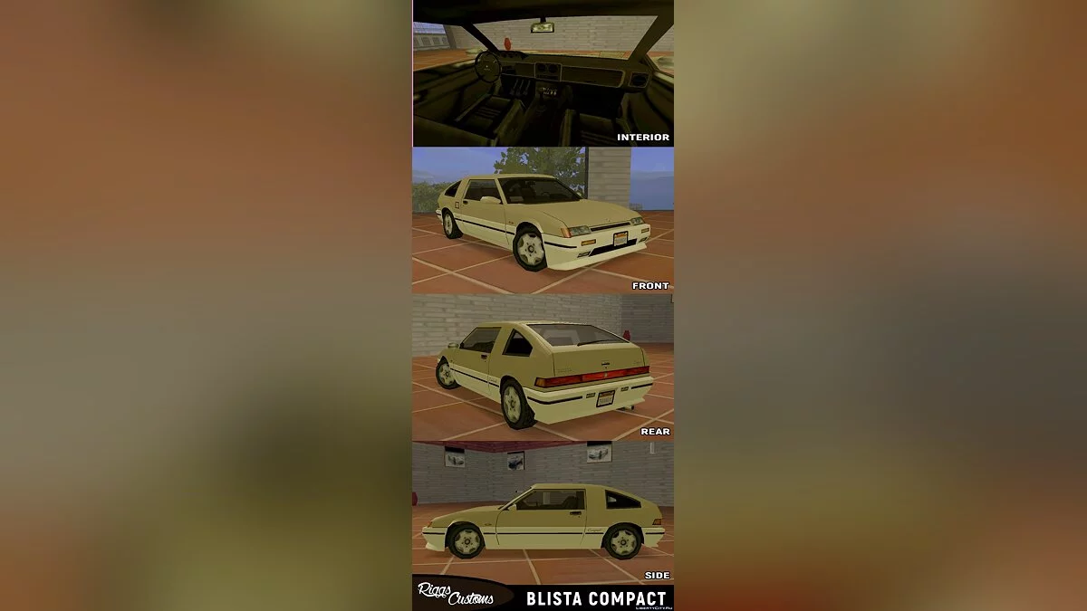Dinka Blista Compact 1998 / GTA San Andreas