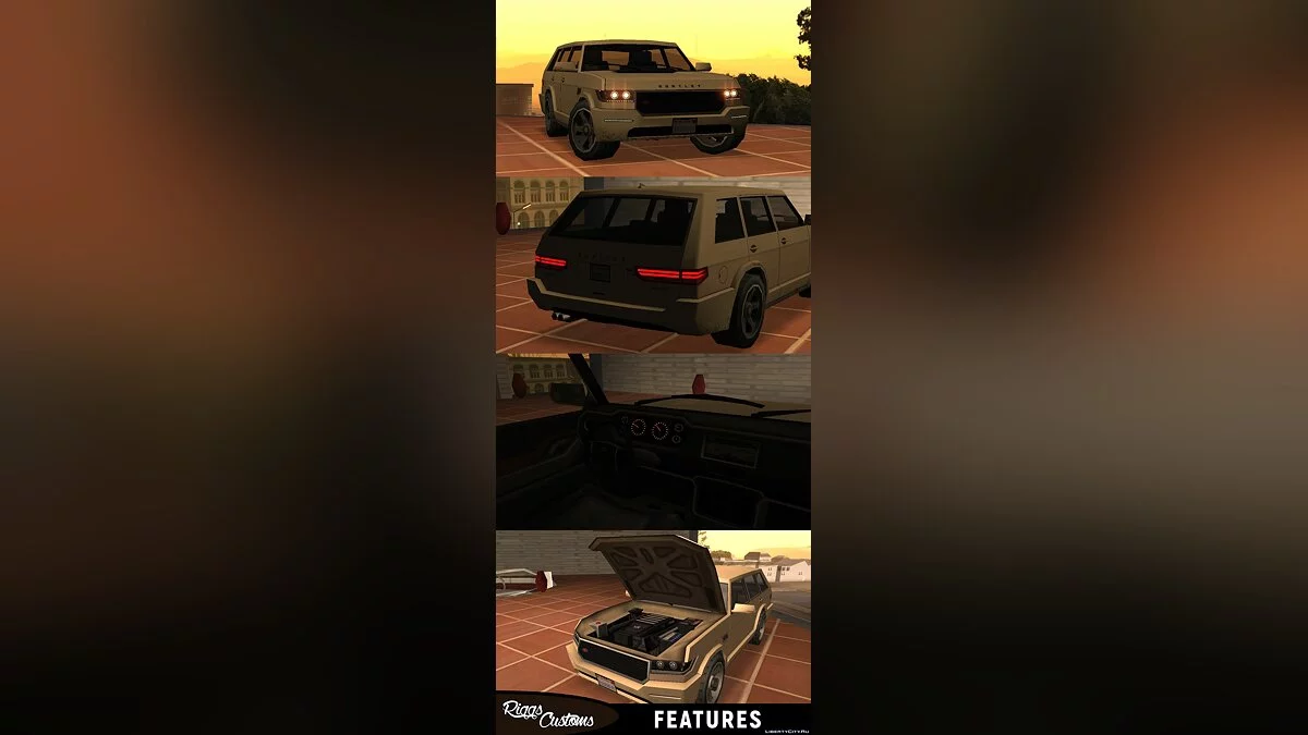 Vapid Huntley V8 Sport VR 4.8i 2016 / GTA San Andreas