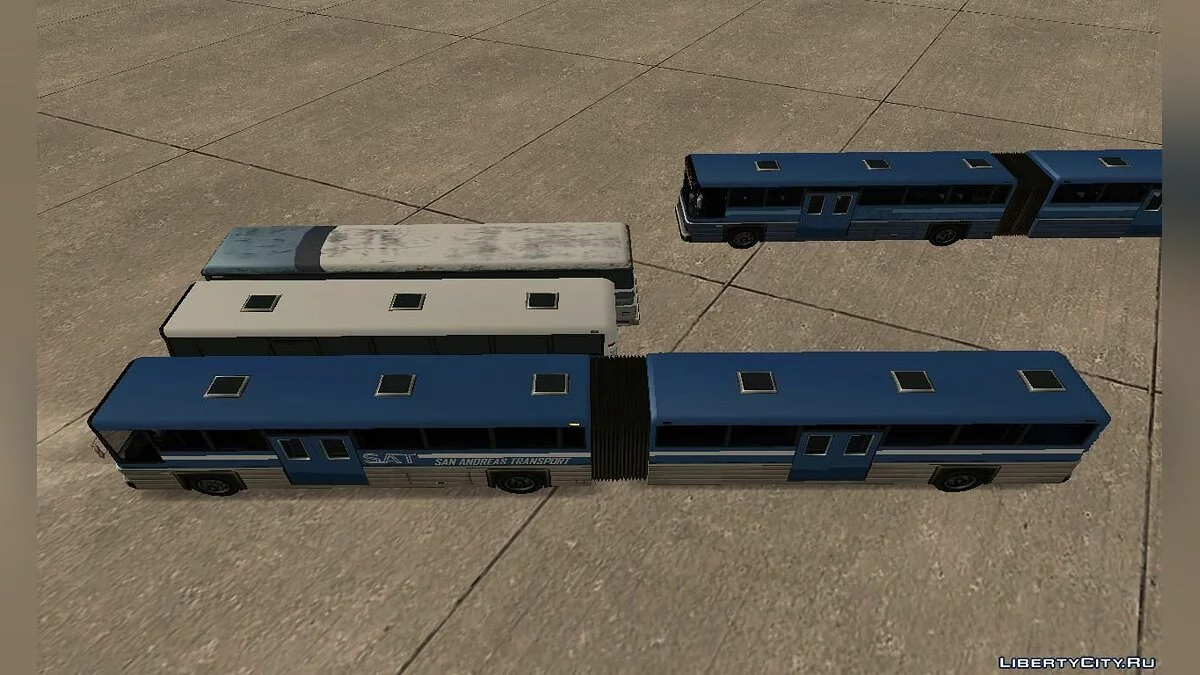ARTICULATED COACH / GTA San Andreas