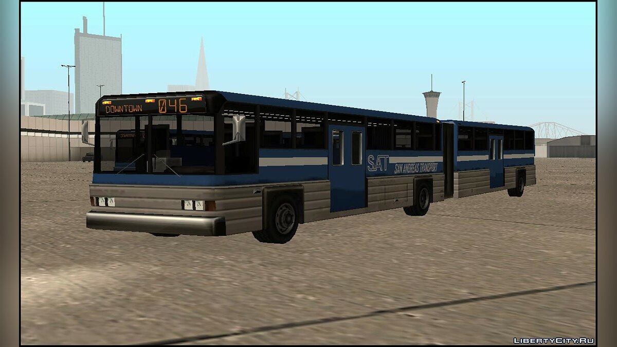 Скачать ARTICULATED COACH для GTA San Andreas