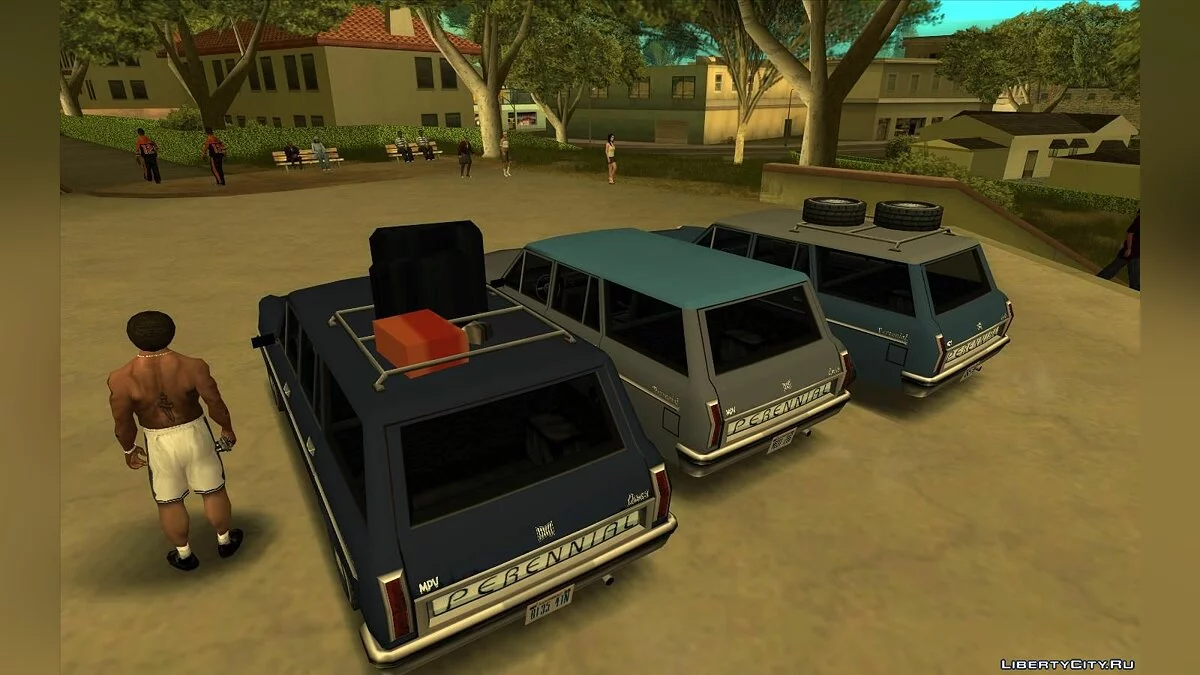 Dinka Perennial со значками и экстрами  / GTA San Andreas