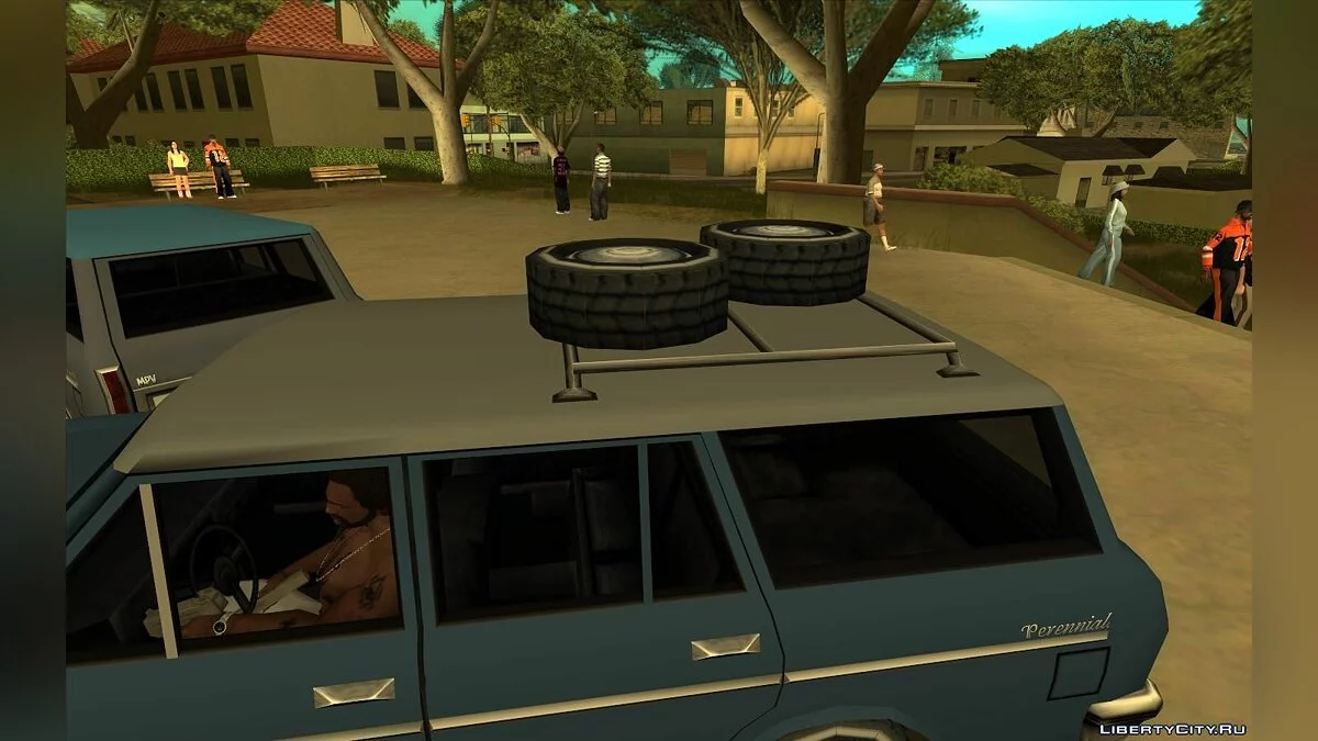 Dinka Perennial со значками и экстрами  / GTA San Andreas