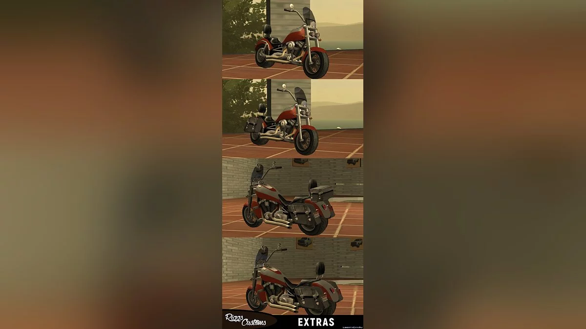 WMC Freeway 21-inch Softail R 1993 / GTA San Andreas