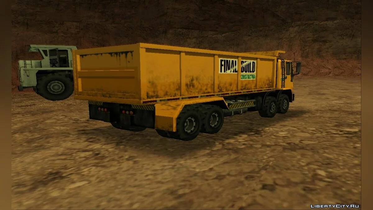 DFT-40 Dump Truck 8X8 [SA Style] / GTA San Andreas