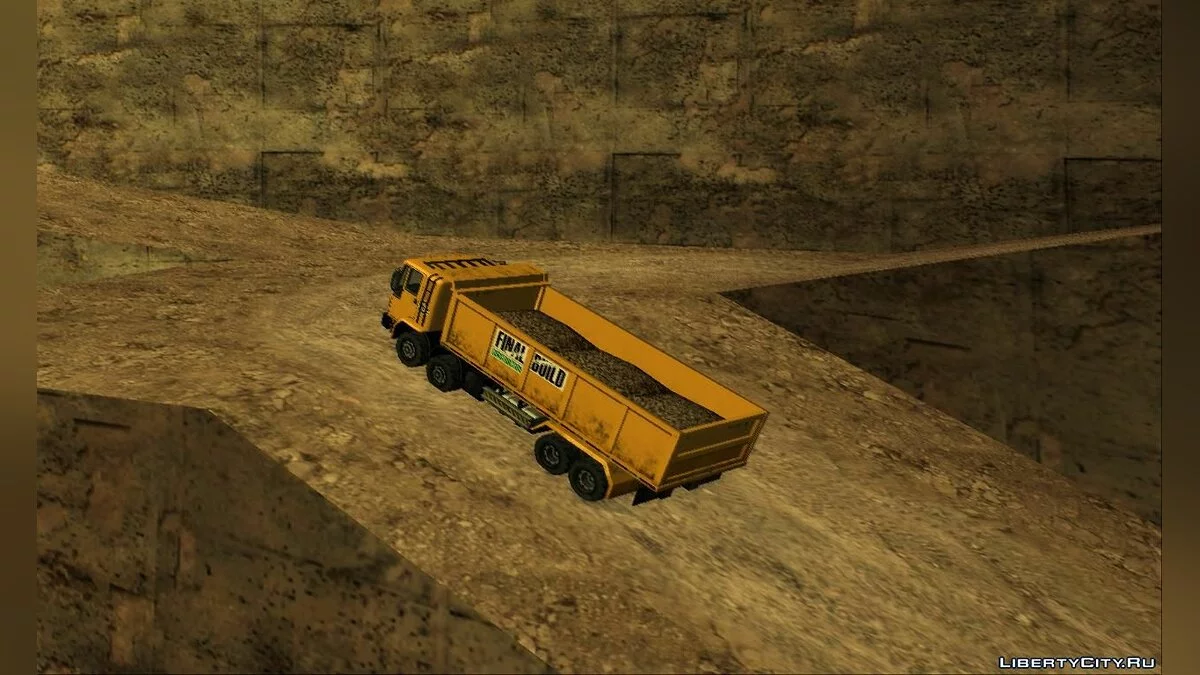 DFT-40 Dump Truck 8X8 [SA Style] / GTA San Andreas