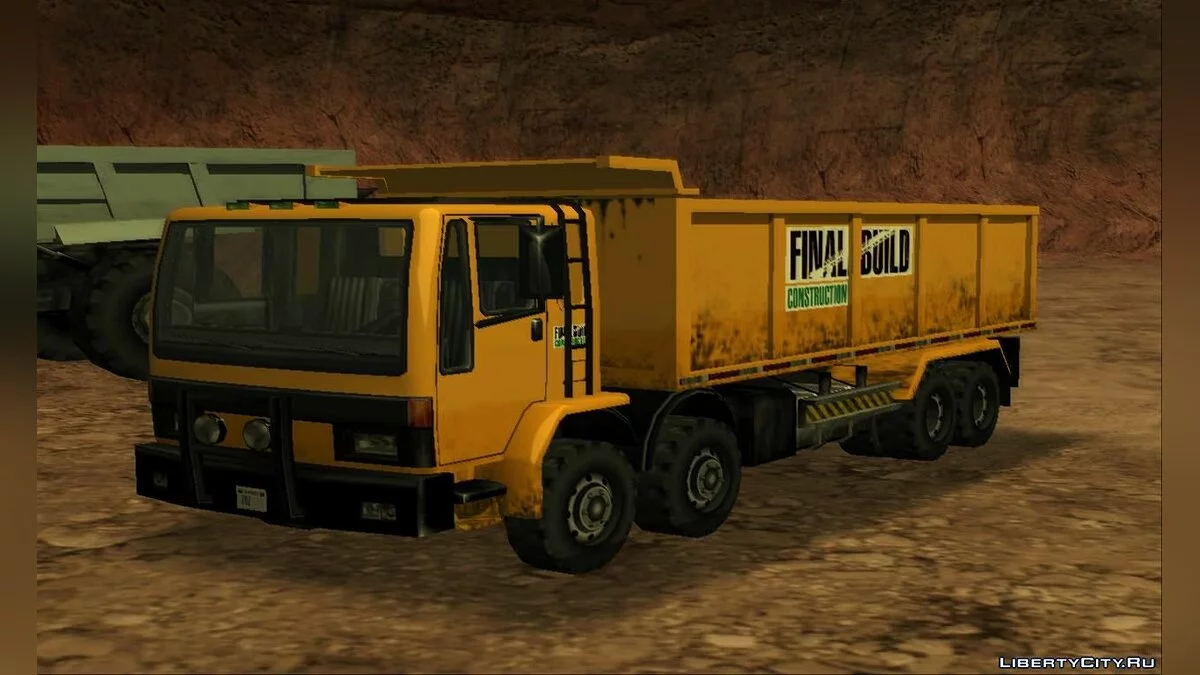 DFT-40 Dump Truck 8X8 [SA Style] / GTA San Andreas