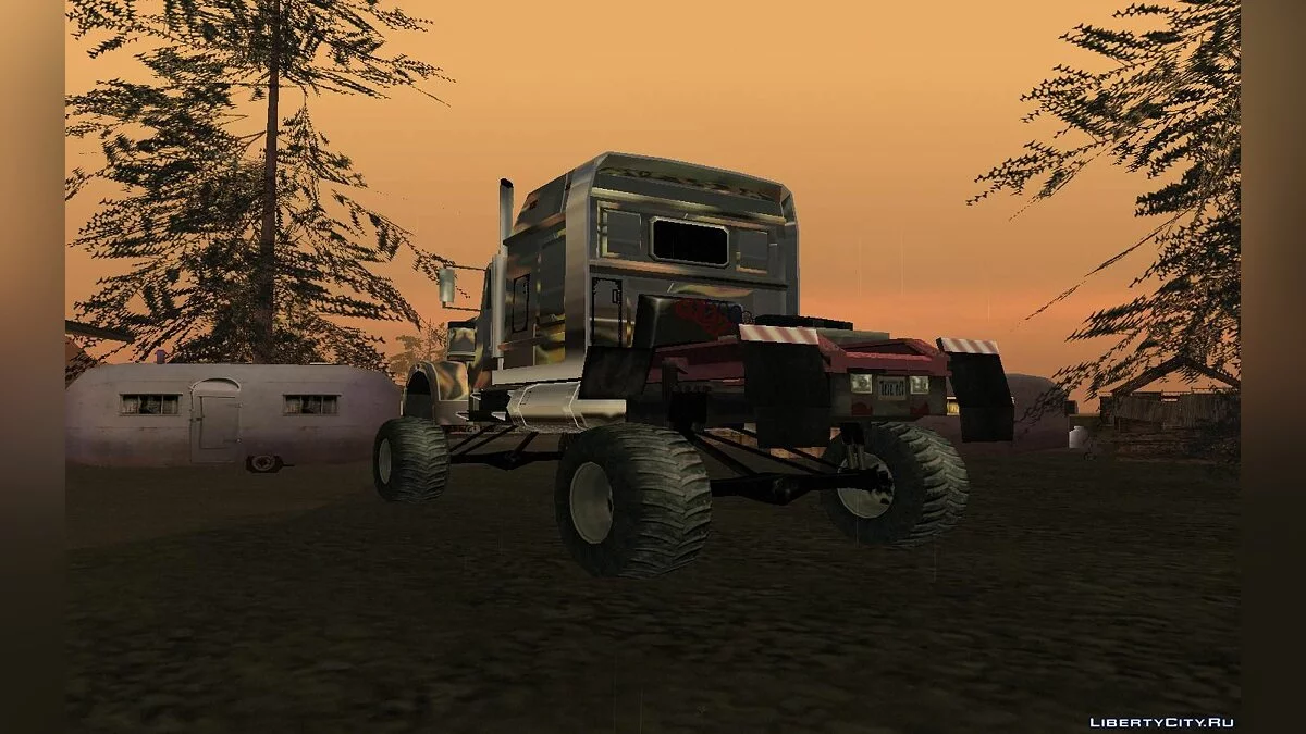 Painted Linerun Monster / GTA San Andreas