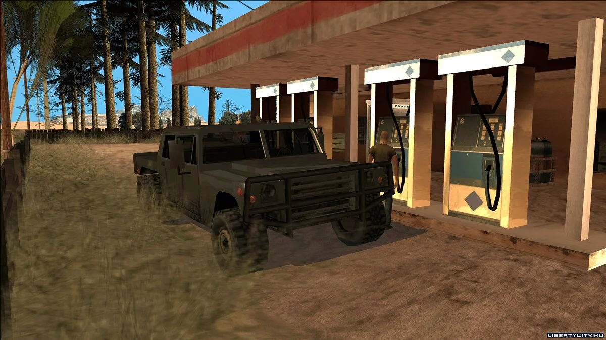 Mammoth Patriot 6x6 [SA | Edit] / GTA San Andreas