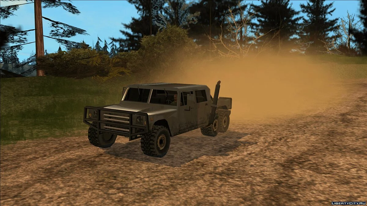 Mammoth Patriot 6x6 [SA | Edit] / GTA San Andreas