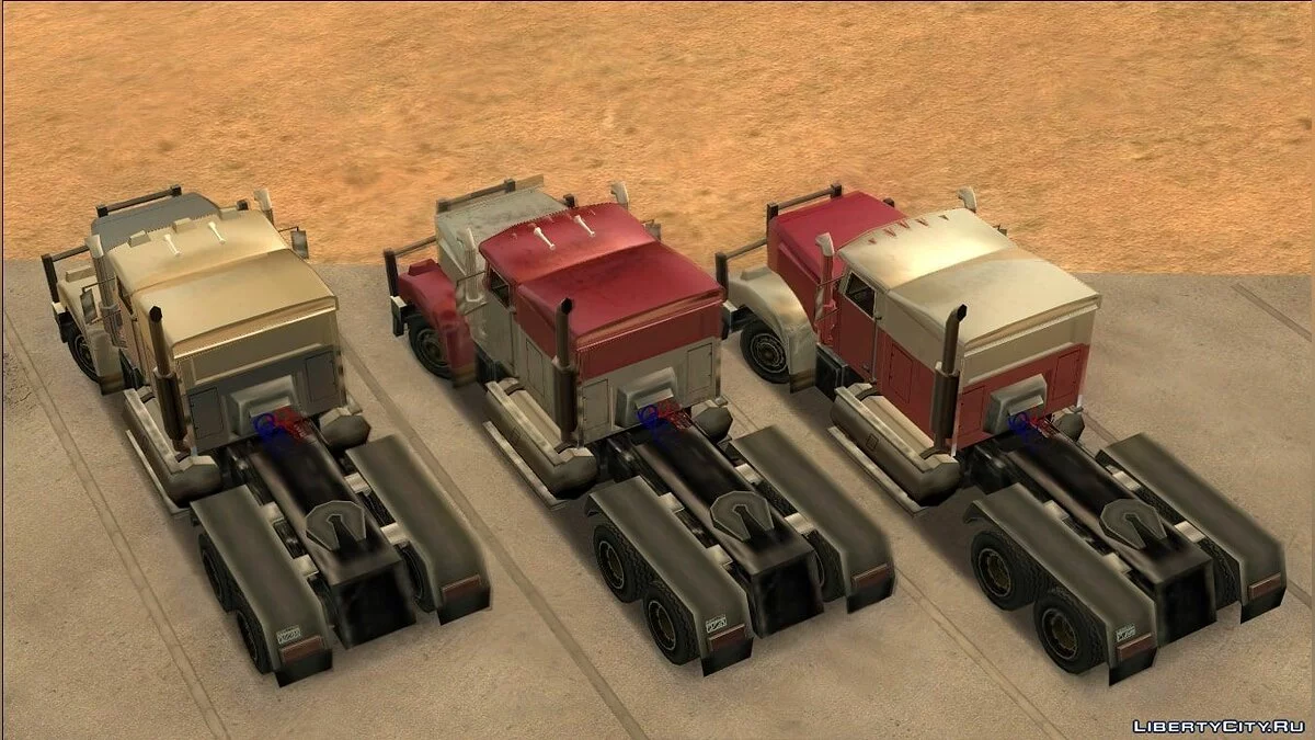 Improved Vanilla Semi Trucks / GTA San Andreas
