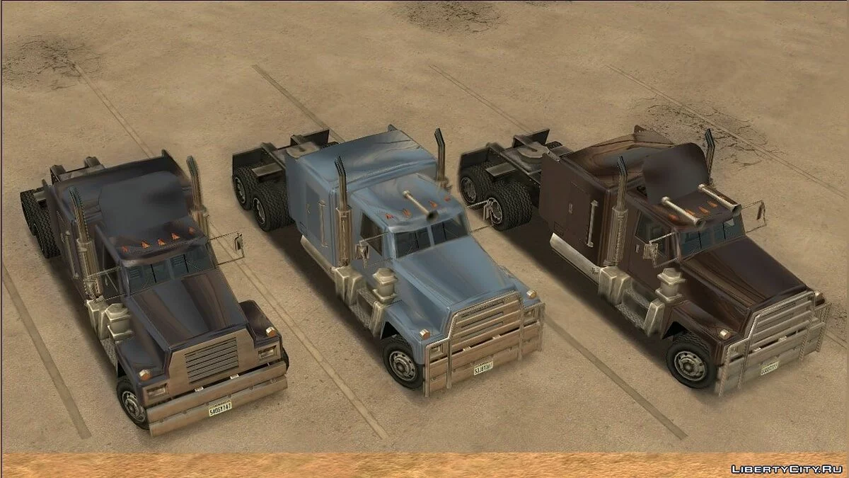 Improved Vanilla Semi Trucks / GTA San Andreas